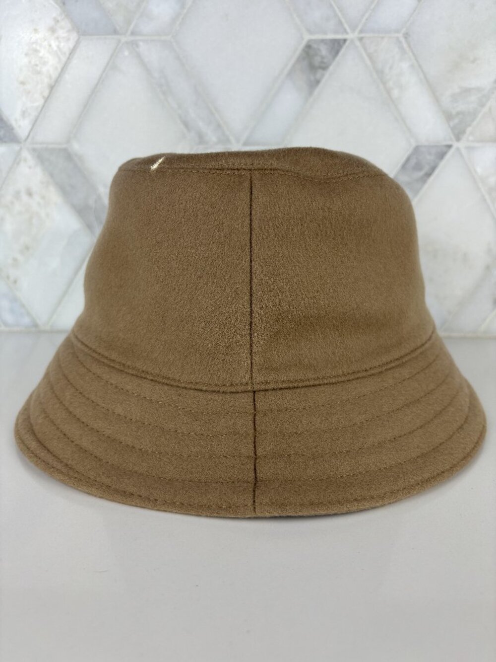 Hermes Cashmere Harper H Sellier Silk Lined Bucket Hat - Picture 3 of 11